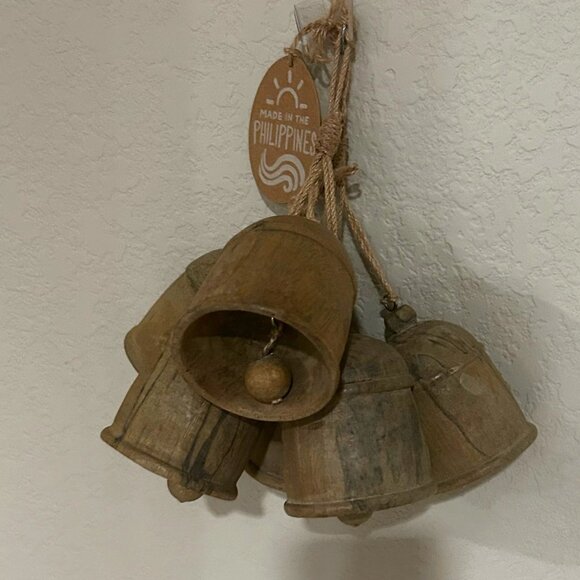 NWT 2 Pairs Set of 3 Handmade Rustic Harmony Vintage Cow Bells - Picture 11 of 13